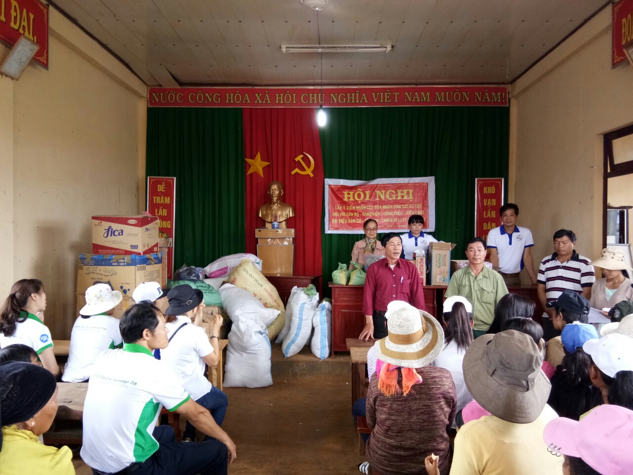 Chương trình thiện nguyện tại thôn Liên Hà - xã Tân Hà, Thành phố Đà Lạt