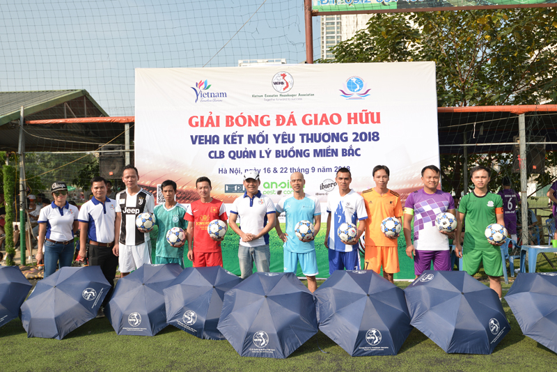 Giải bóng đá "VEHA Kết nối yêu thương 2018"