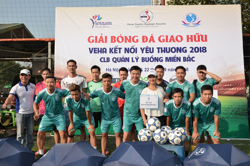 Giải bóng đá "VEHA Kết nối yêu thương 2018"