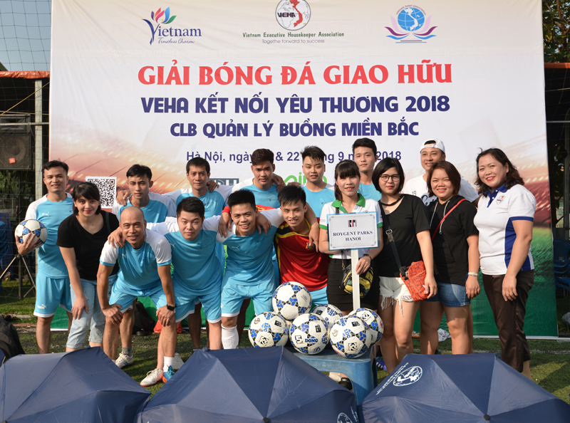Giải bóng đá "VEHA Kết nối yêu thương 2018"