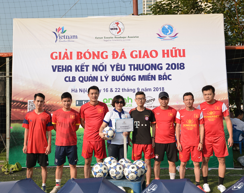 Giải bóng đá "VEHA Kết nối yêu thương 2018"