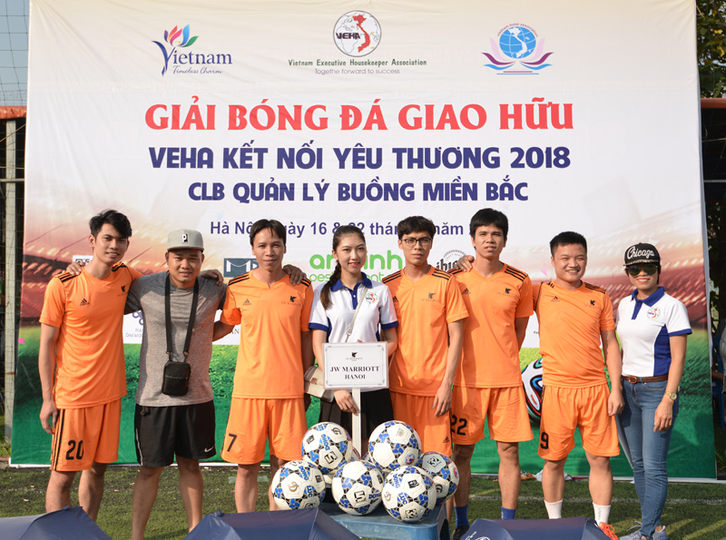 Giải bóng đá "VEHA Kết nối yêu thương 2018"