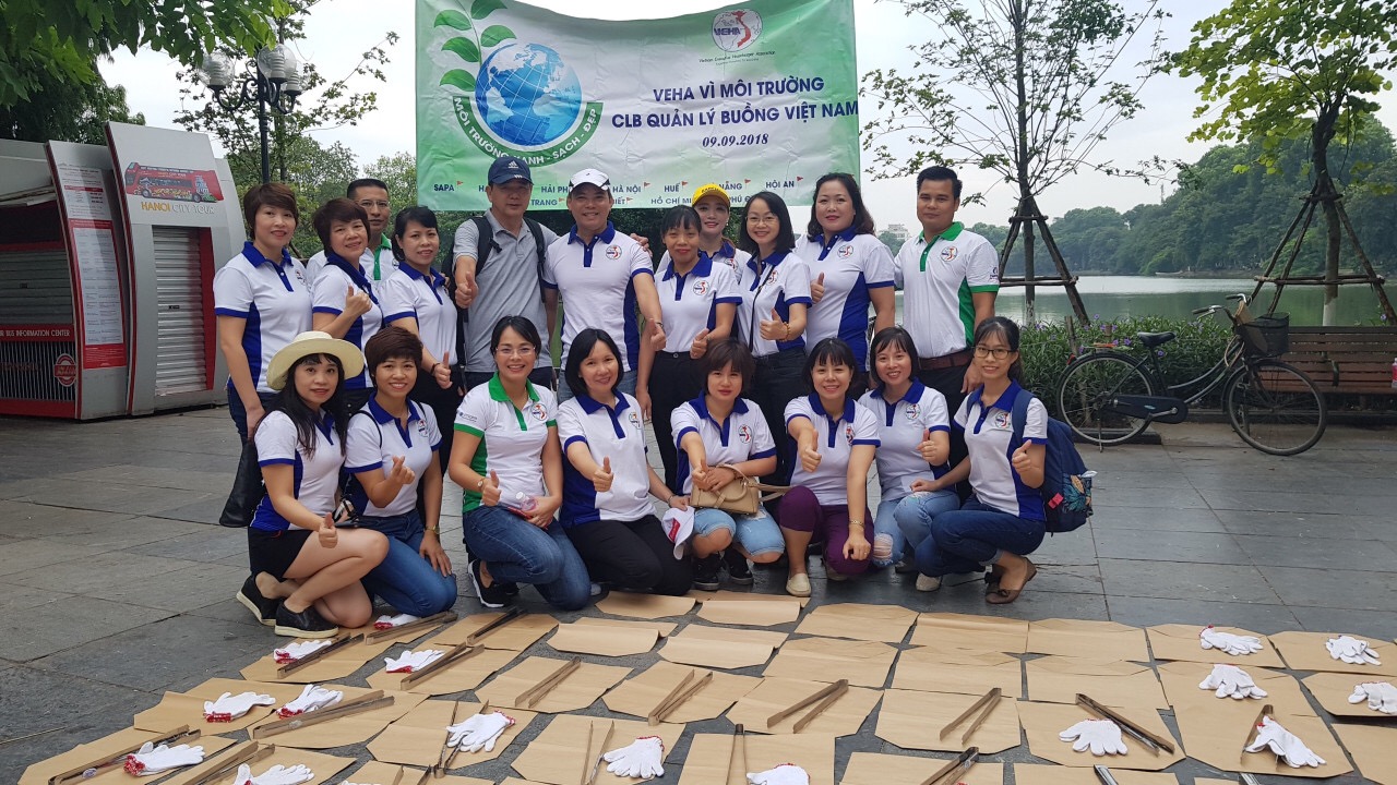 VEHA vì môi trường Xanh - Sạch - Đẹp 2018