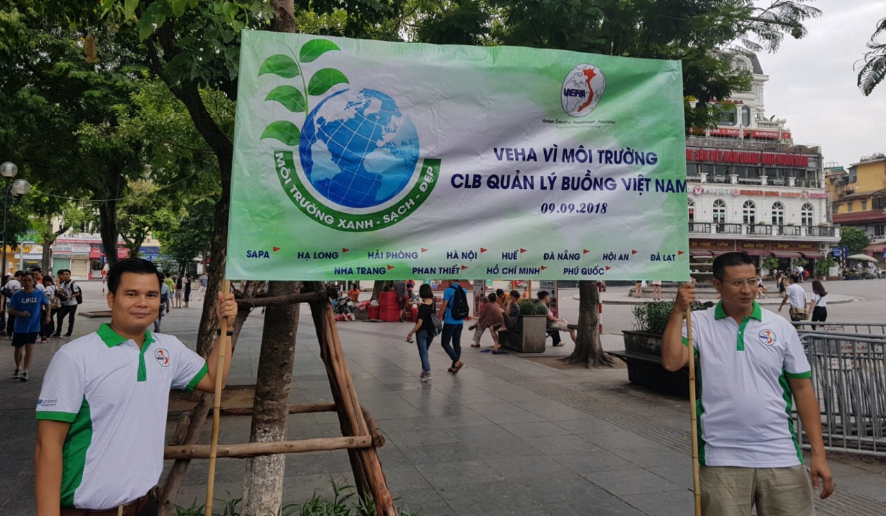 VEHA vì môi trường Xanh - Sạch - Đẹp 2018