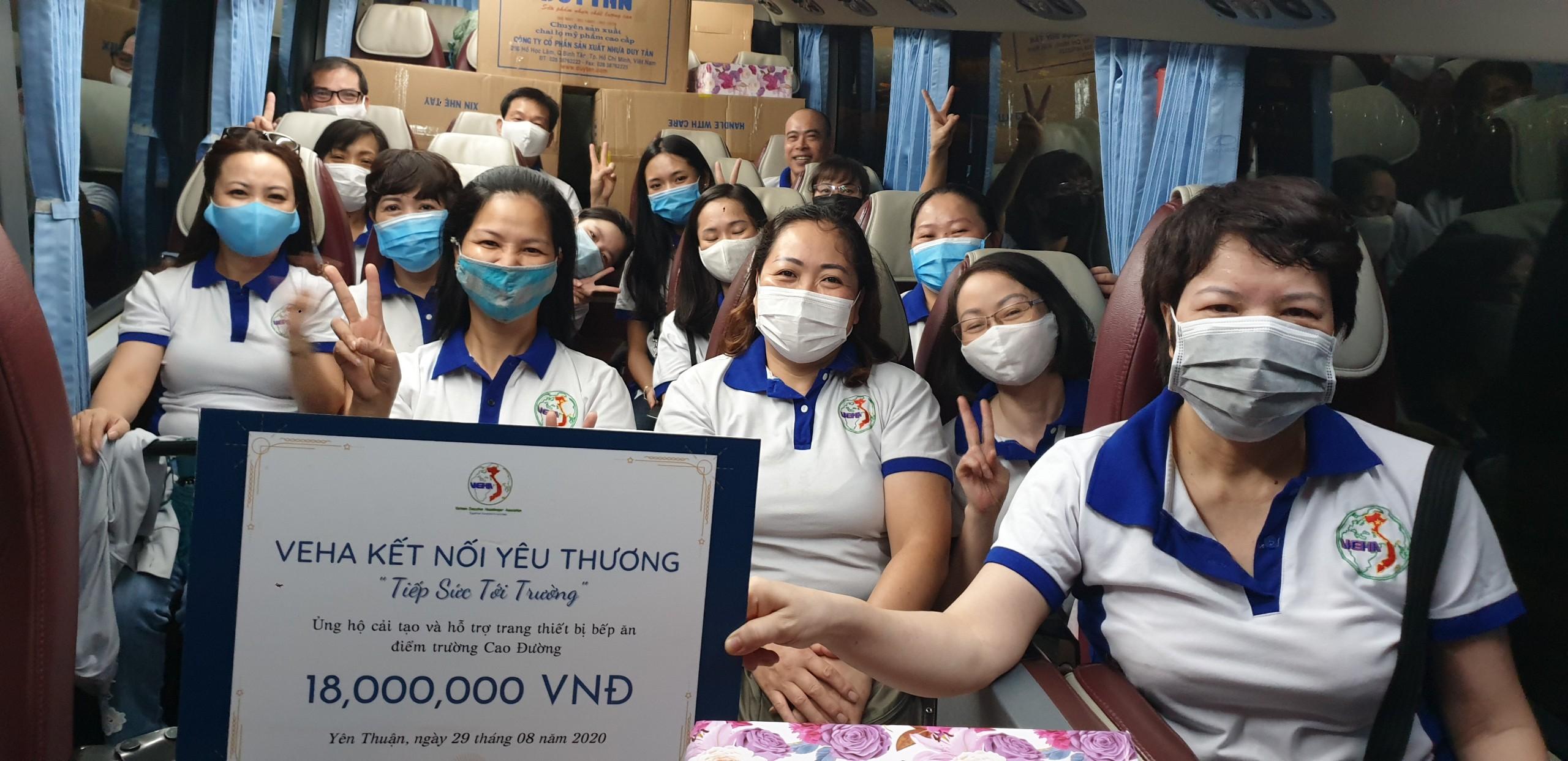 Chương trình VEHA Kết nối yêu thương - "Tiếp sức đến trường 2020"