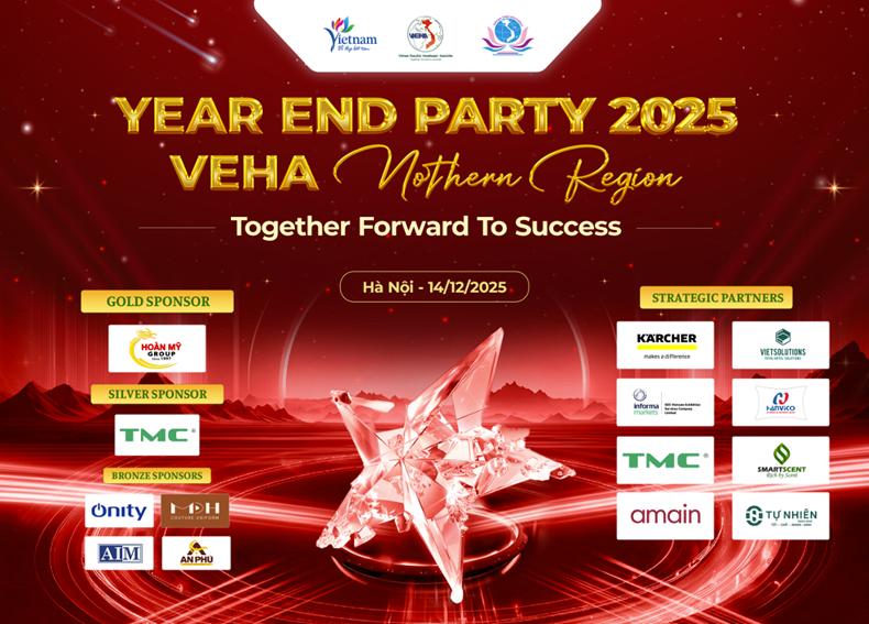 🏆 Vietnam Executive Housekeepers Association Successfully Holds 2025 Year-End Ceremony & Announces 2026 Action Plan