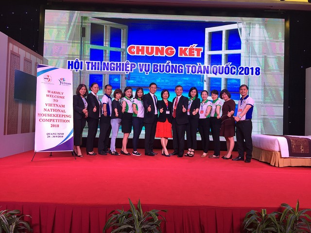 HỘI THI NGHIỆP VỤ BUỒNG KHÁCH SẠN TOÀN QUỐC 2018