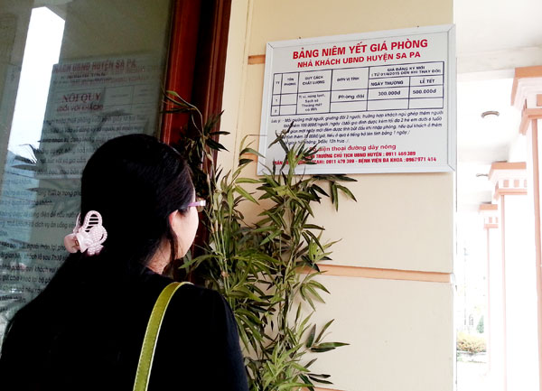 Sa Pa: 100% nhà nghỉ, khách sạn hoàn thành niêm yết giá