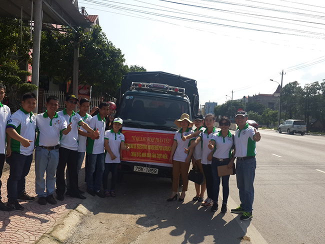 CLB Quản lý Buồng Việt Nam hướng về đồng bào Miền Trung