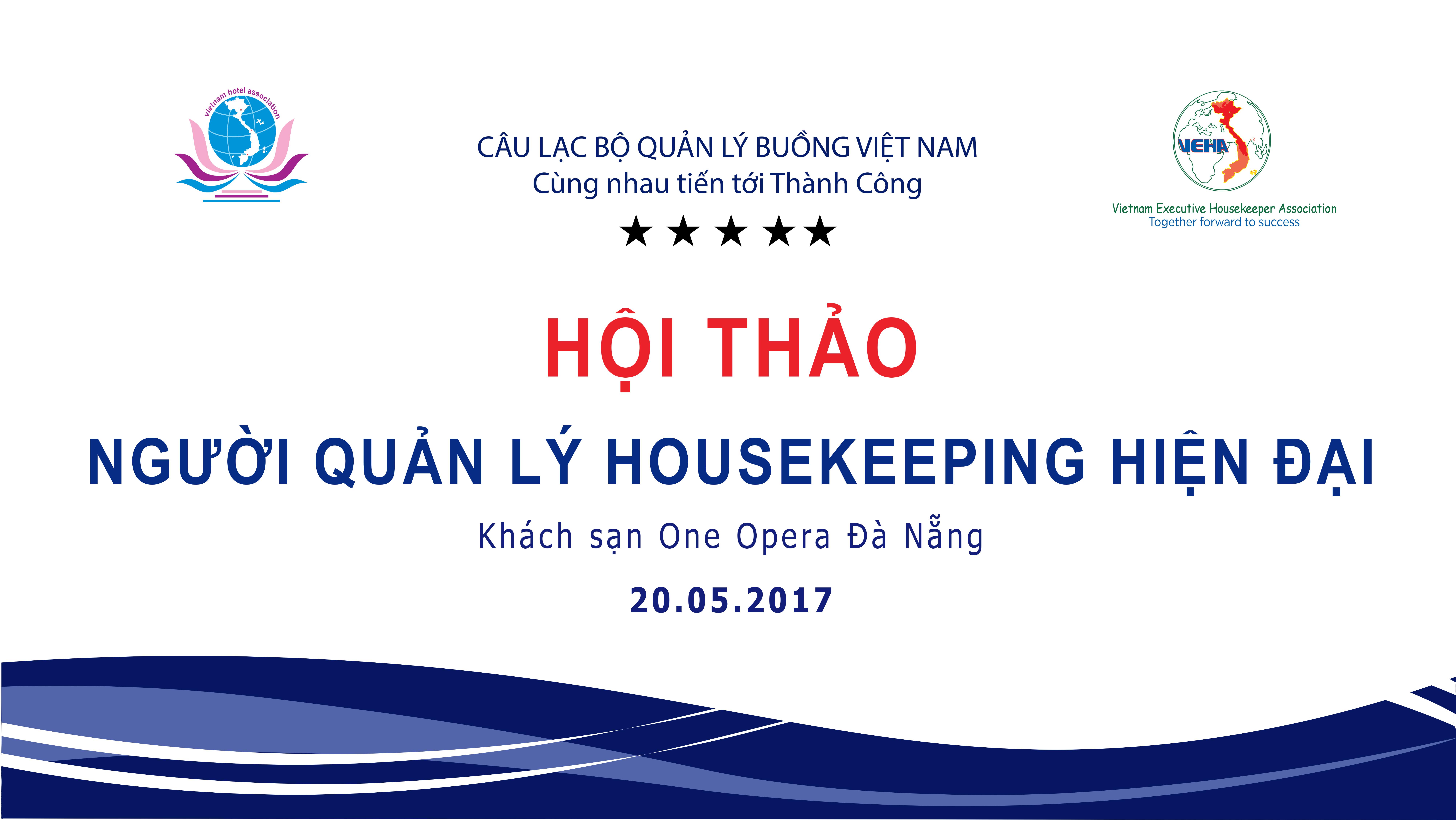 Thư mời tham dự Hội Thảo Người Quản lý Housekeeping Hiện Đại