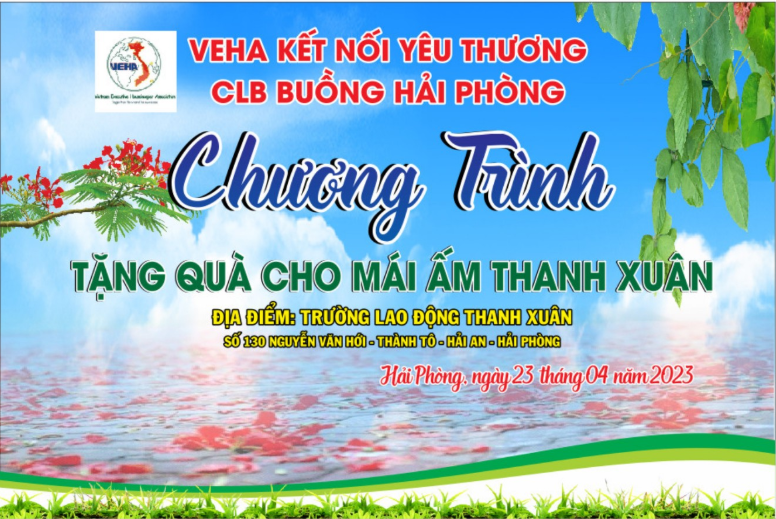CÂU LẠC BỘ QUẢN LÝ BUỒNG VIỆT NAM KHU VỰC HẢI PHÒNG VỚI HÀNH TRÌNH CHIA SẺ YÊU THƯƠNG